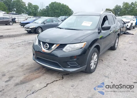 2016 Nissan Rogue Sv из США, поврежденный, VIN KNMAT2MV5GP674272